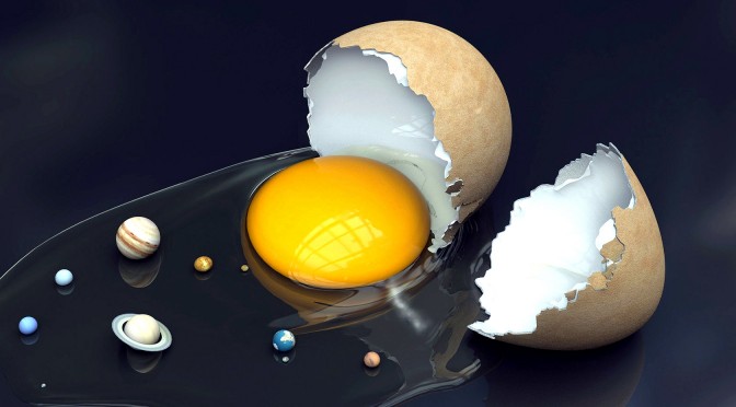 The universe is an egg